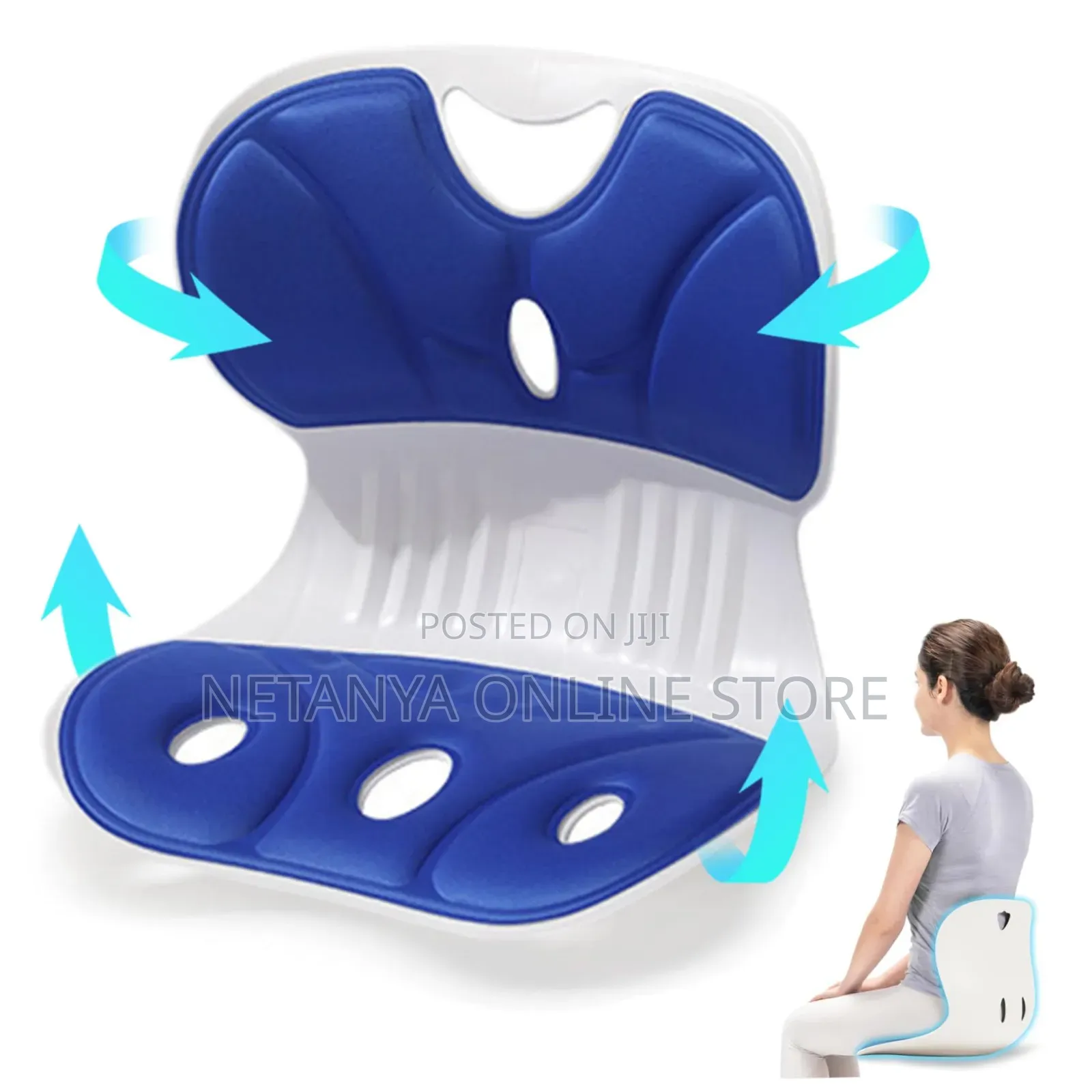 Petal Waist Support Posture Corrector Chair