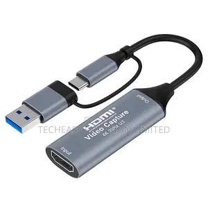 2-in-1 Usb 3.0 Hdmi Video Capture Card – Usb/Type-C