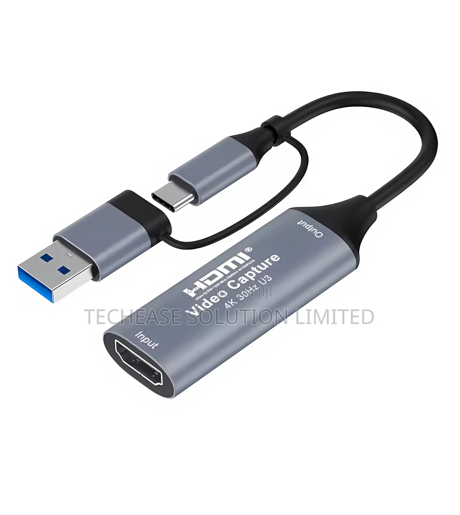2-in-1 Usb 3.0 Hdmi Video Capture Card – Usb/Type-C