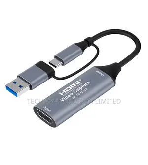 2-in-1 Usb 3.0 Hdmi Video Capture Card – Usb/Type-C