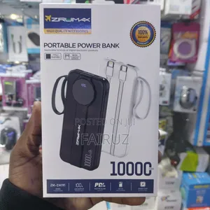 Zirumax 10000mah Portable Power Bank