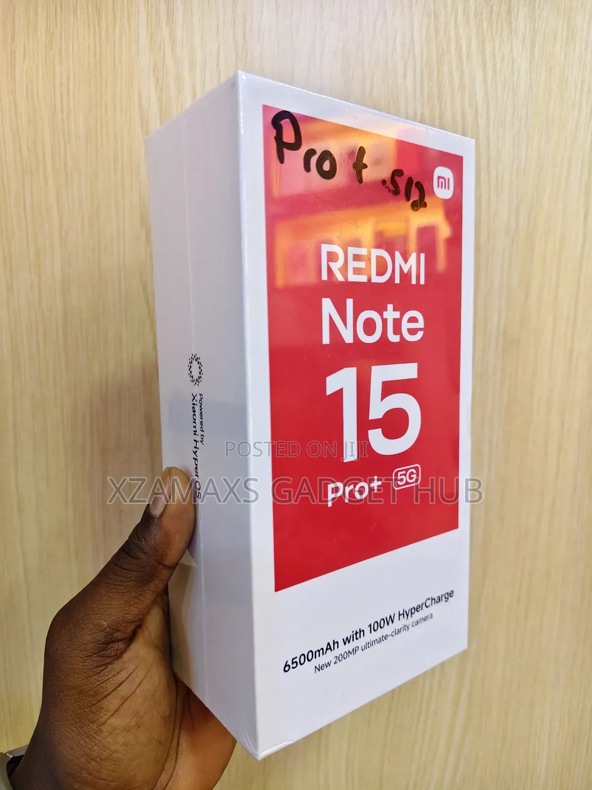 New Xiaomi Redmi Note 15 Pro+ 512 GB Black