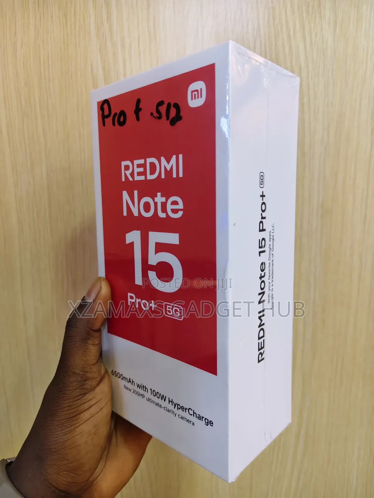 New Xiaomi Redmi Note 15 Pro+ 512 GB Black