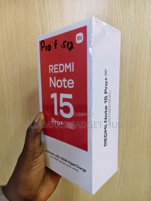 New Xiaomi Redmi Note 15 Pro+ 512 GB Black
