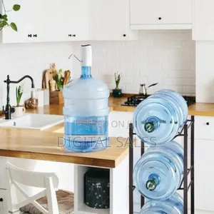 Multi-tier Water Jug Storage Rack