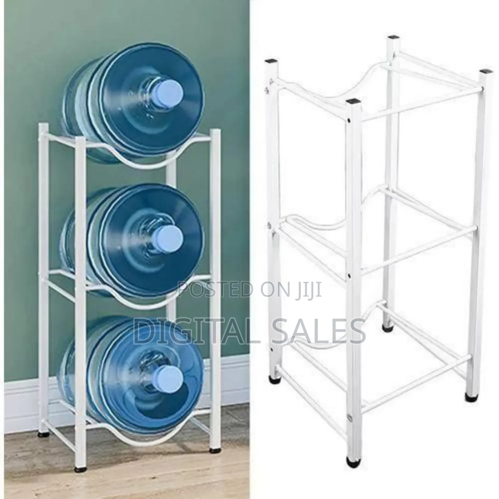 Three-tier Water Jug Storage Rack