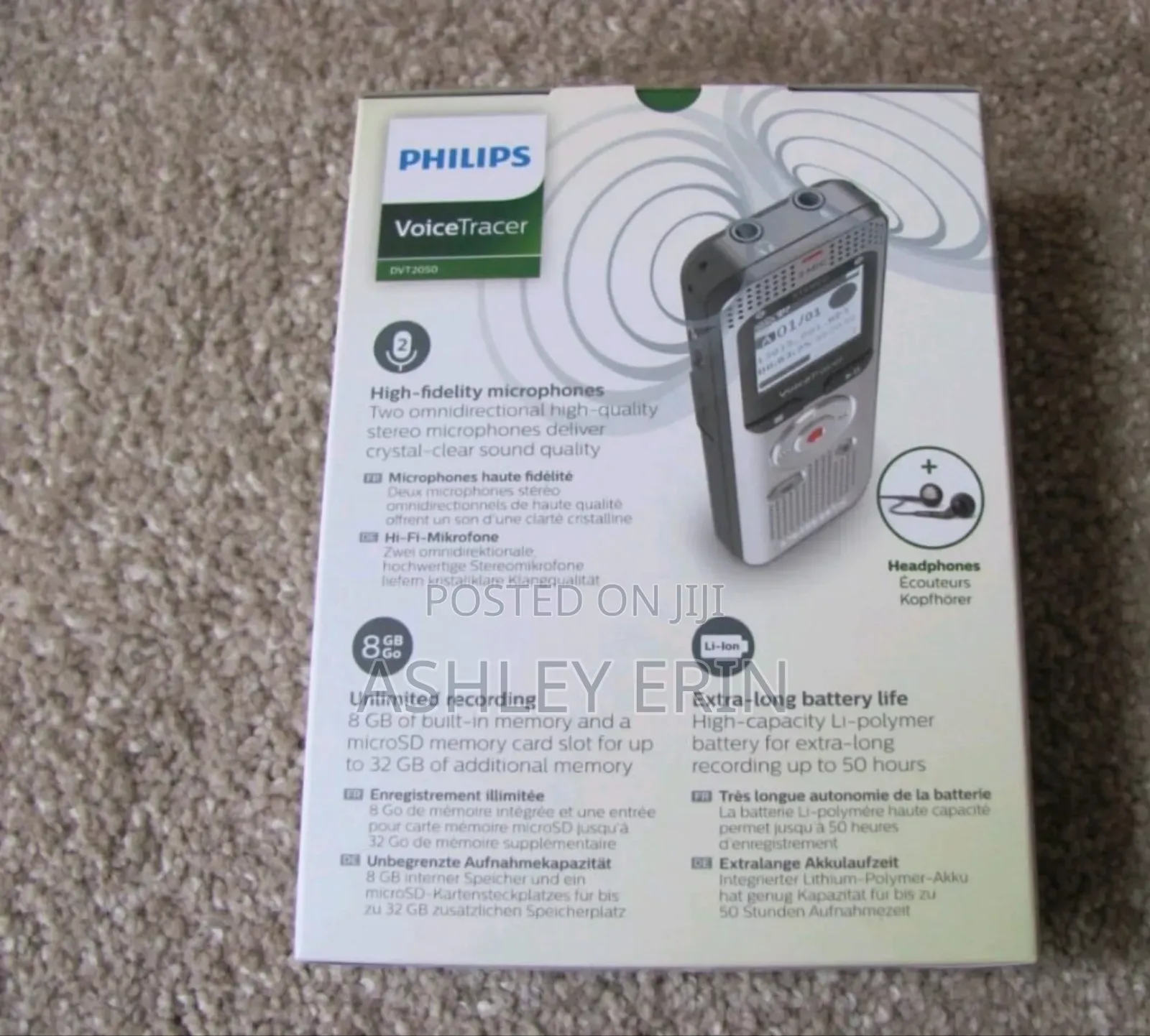 Philips Voicetracer Audio Recorder
