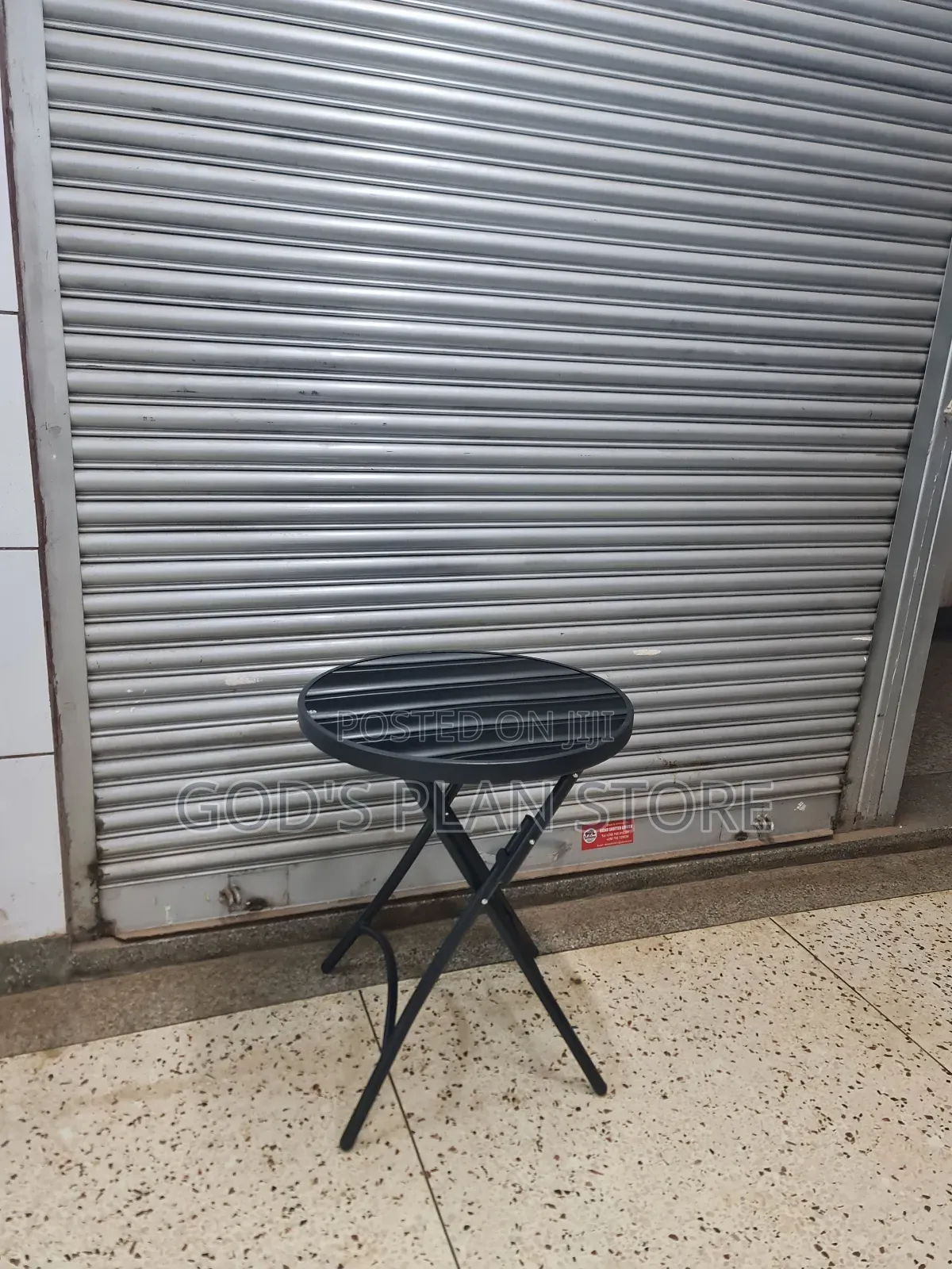 Outsunny Foldable Garden Glass Table