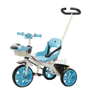 Kids Tricycle Withpushhandlecityride–Durablekidstricyclewithpushhandle