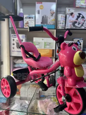 Kids Tricyclewithpushhandle Modern Style–Kids Tricycle With Pushhandle