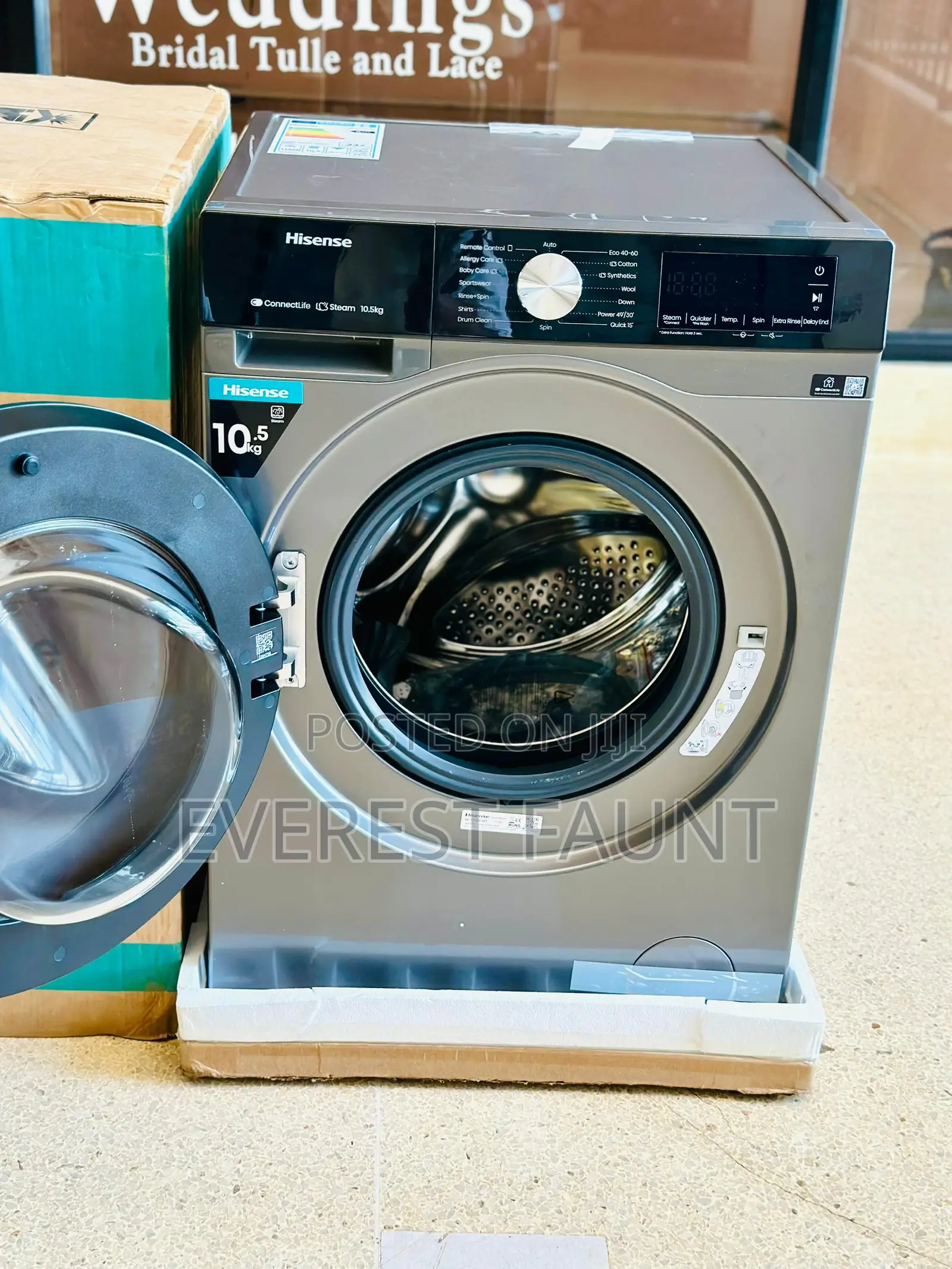 Hisense Washing Machine 10 KGS Front Loader