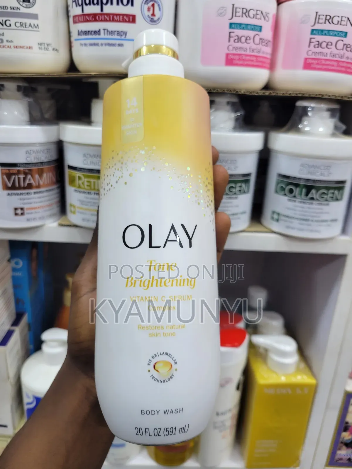 Olay Vitamin C Serum Complex Body Wash.
