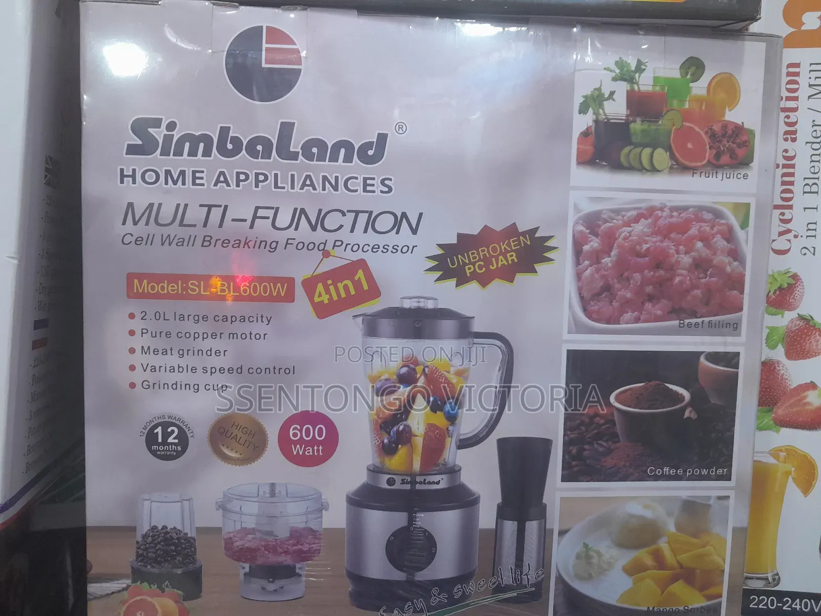 Simbaland Multi Functional Blender