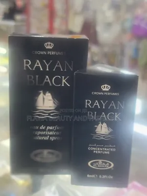 Ryan Black Perfume and Oil