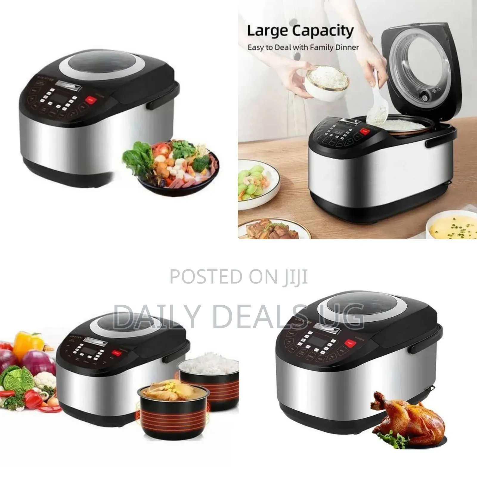 Digiwave Multi-Function Induction 5l Cooker - Multicolor