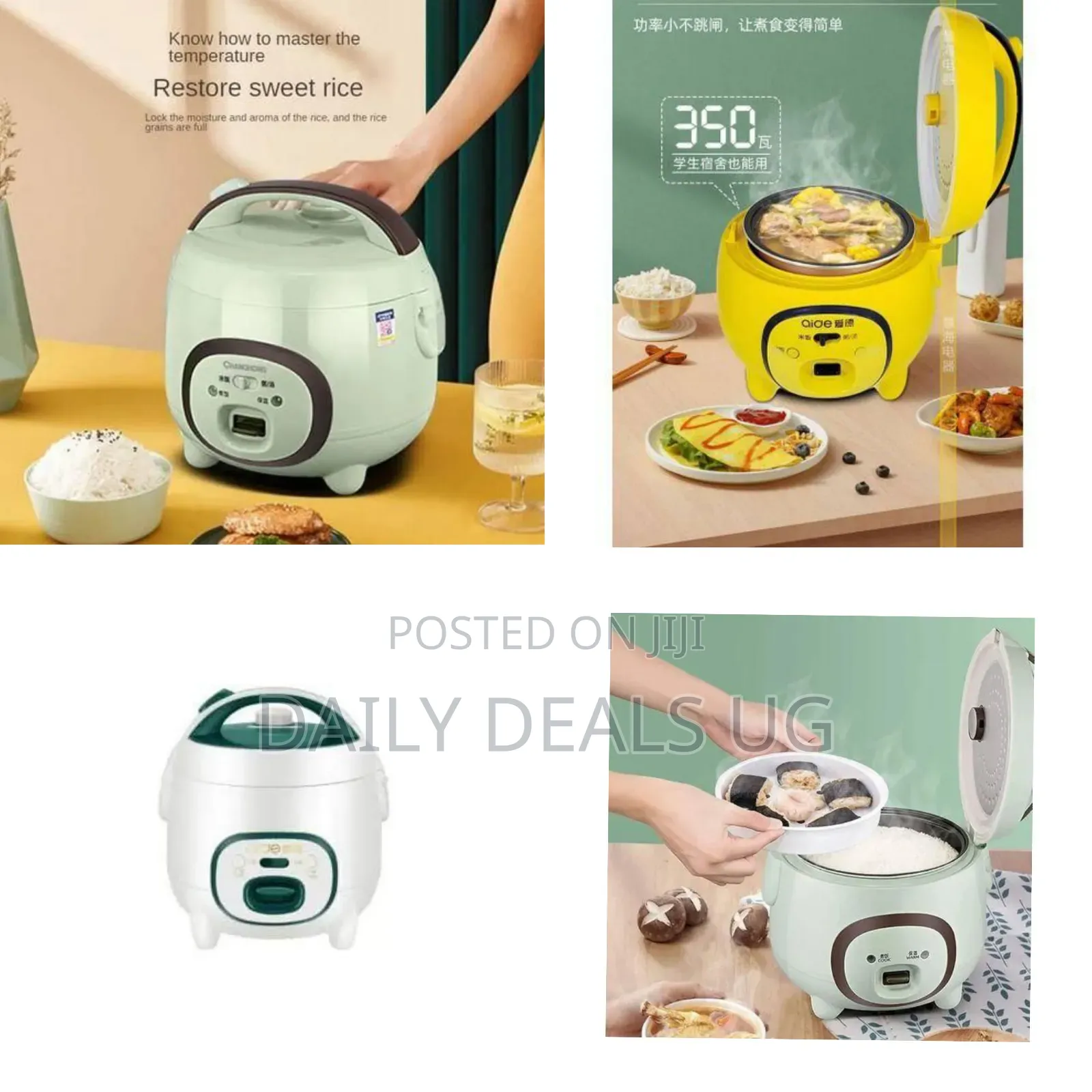 Aide 1.6l Compact Smart Electric Rice Cooker