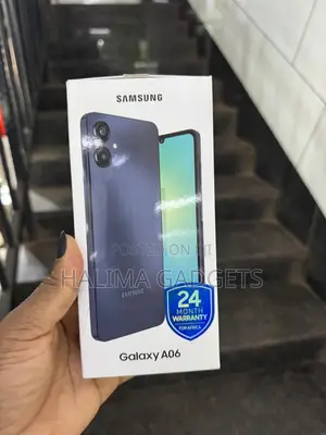New Samsung Galaxy A06 64 GB Black