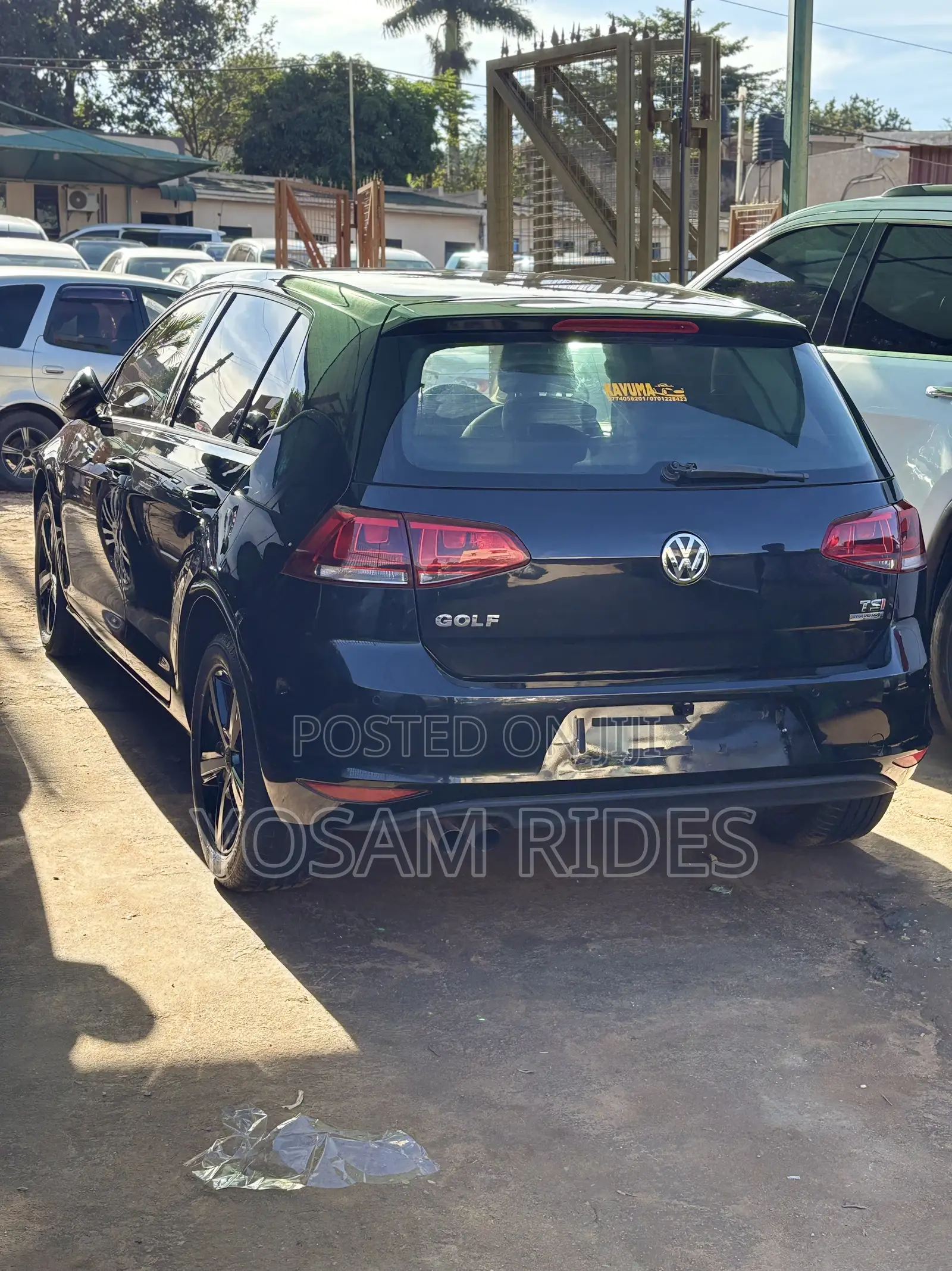 Volkswagen Golf 2012 Black