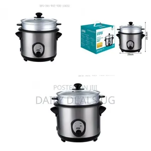 Winningstar 2.8liter Electric Rice Cooker With Steaming Function-Silve