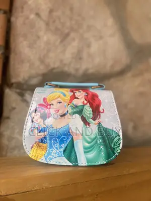 Disney Princess Crossbody Bag For Girls–Cinderella, Ariel Snow White