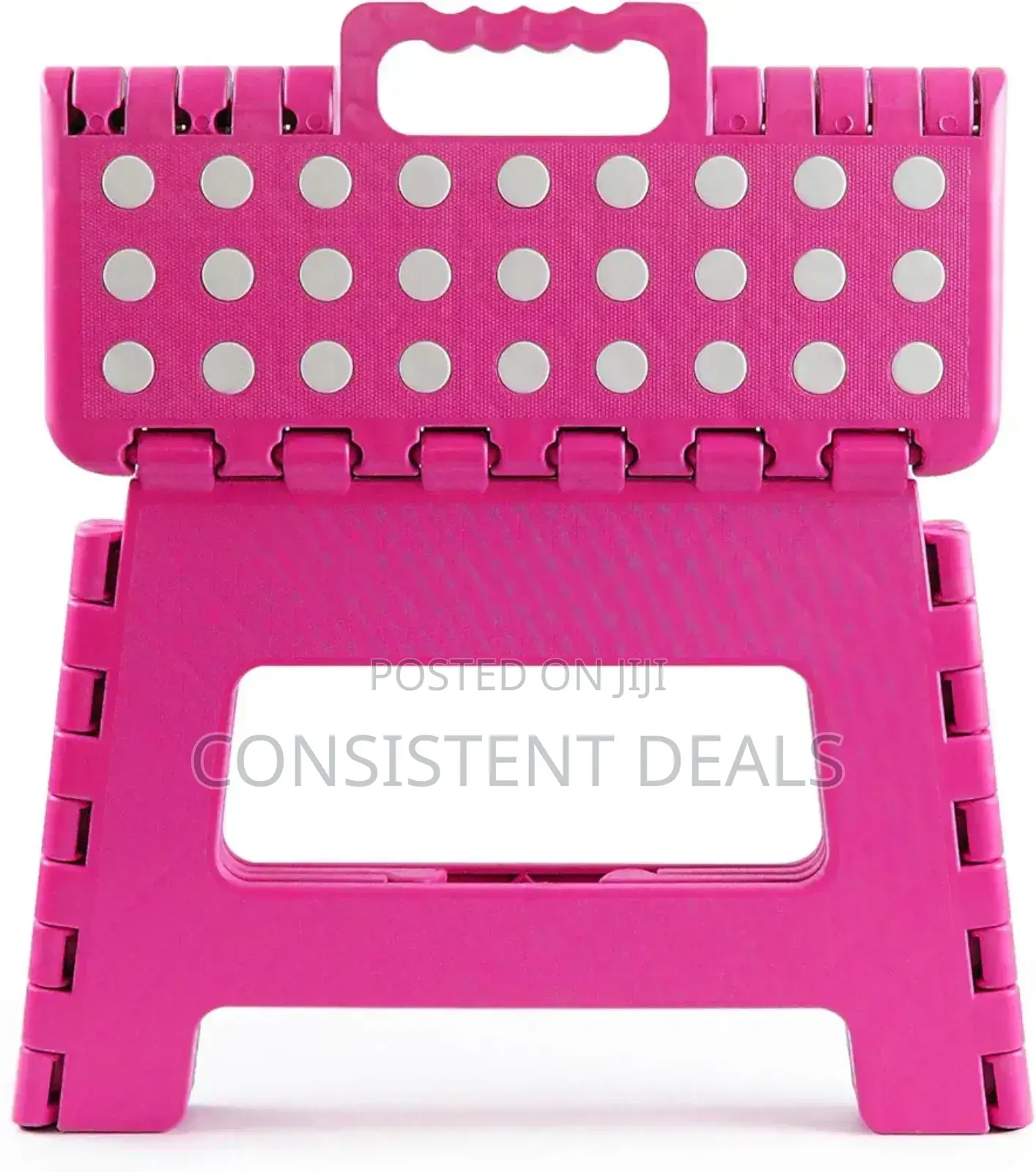 Folding Step Stool - 11"X8" Lightweight Portable Stool