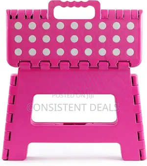 Folding Step Stool - 11"X8" Lightweight Portable Stool