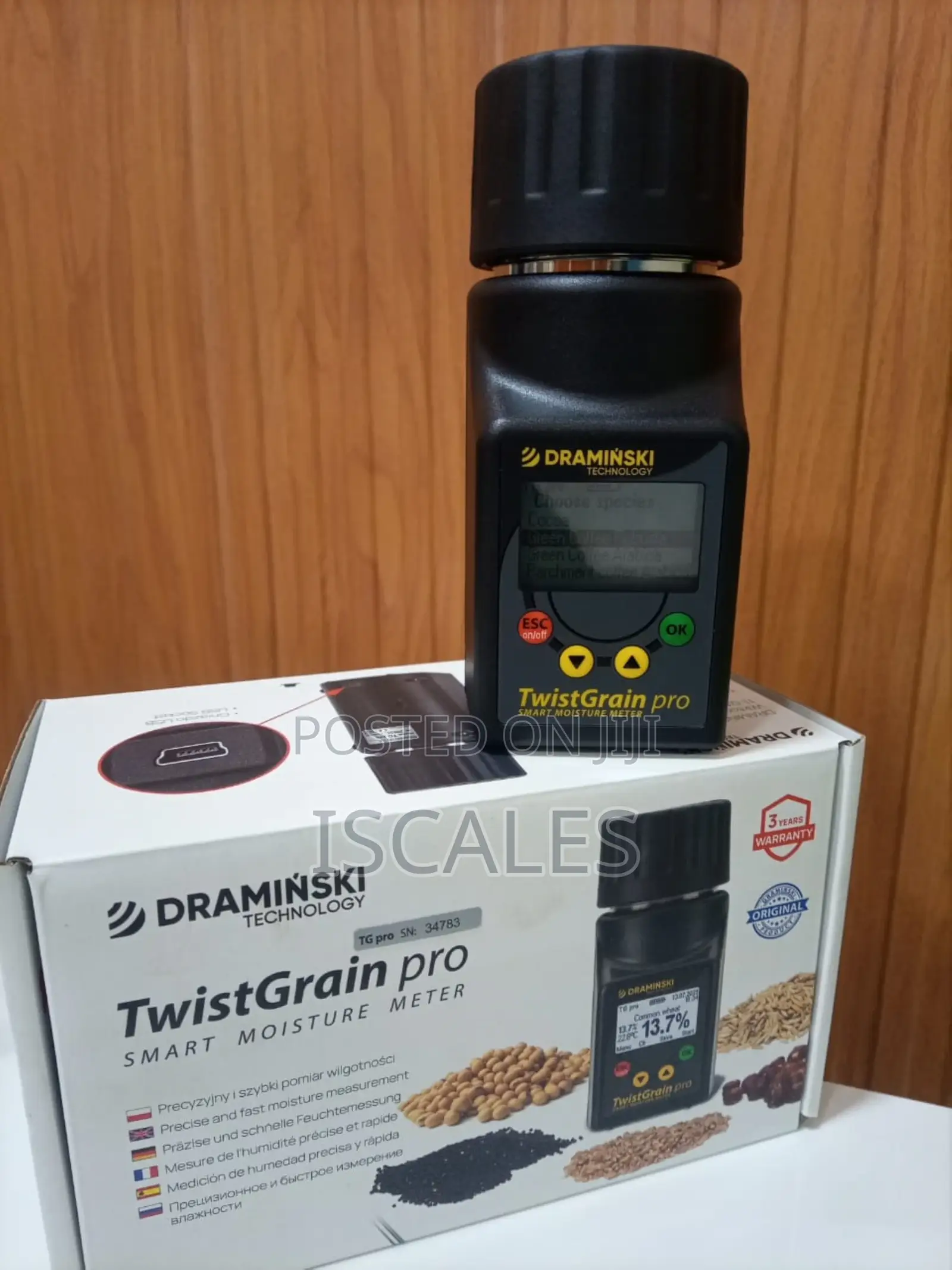 Twistgrain Pro Grain Moisture Meter For Coffee Moisture Meter