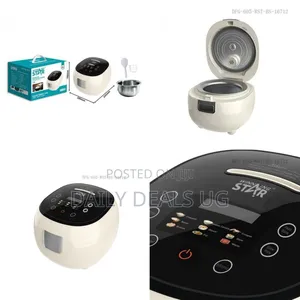 Winningstar Electric Smart Rice Cooker, 1.2 Liters - Multicolor