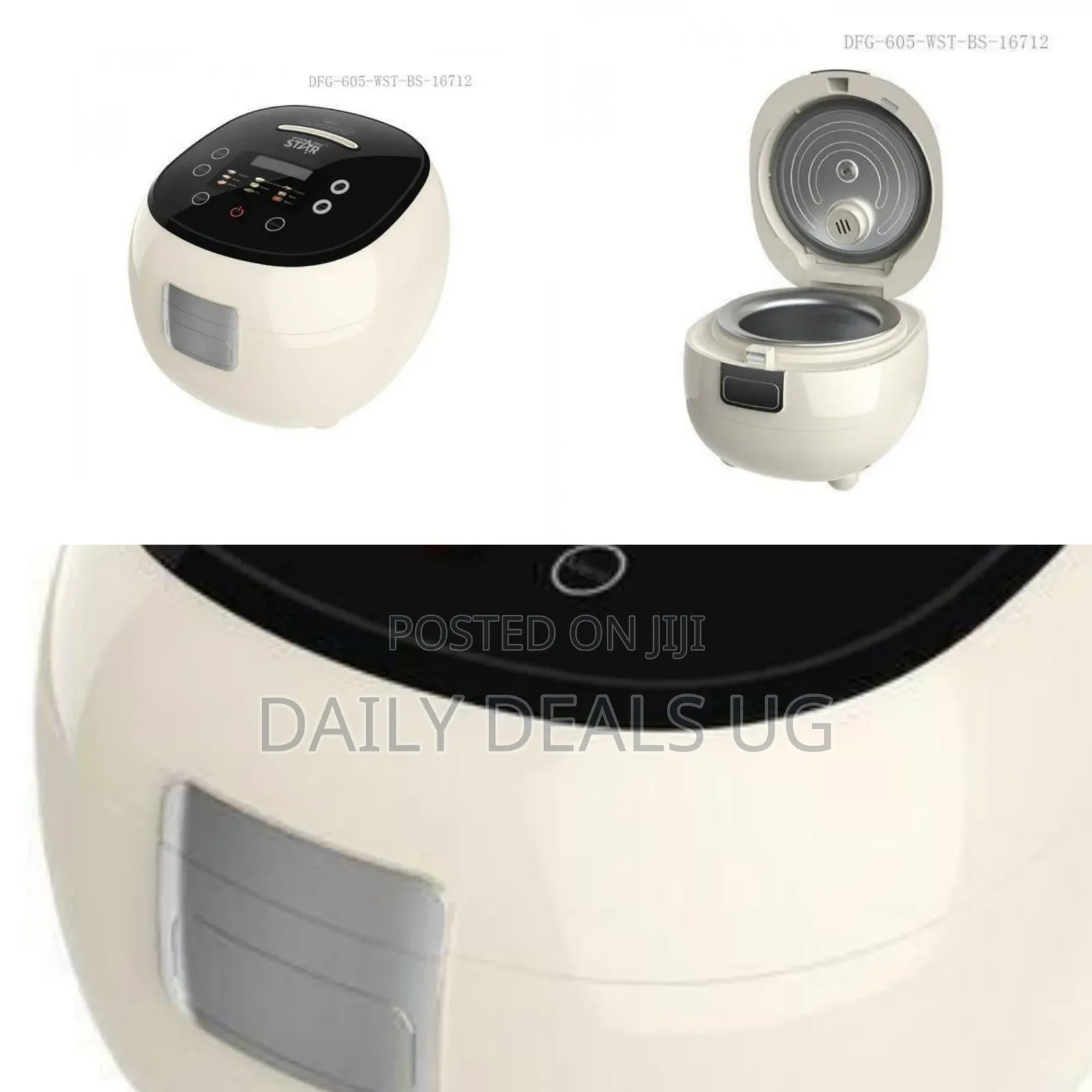Winningstar Modern Compact Electric Rice Cooker - Multicolor