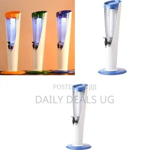 Sleek Modern Beverage Tower / Desktop Drink Dispenser - Multicolor