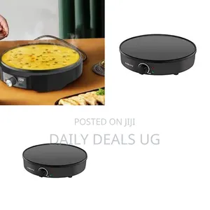 Winningstar Versatile Electric Crepe Maker and Non-Stick Griddle
