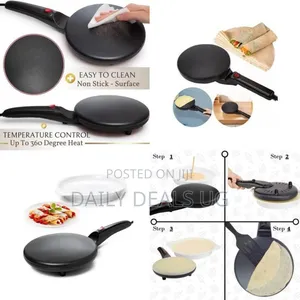Handheld Electric Crepe and Blintz Maker - Multicolor