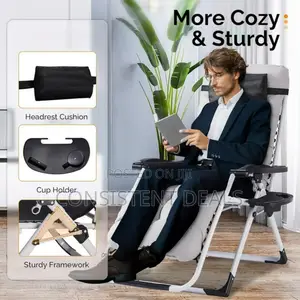 Reclining  Chair  With  Cushion