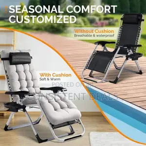 Reclining  Chair  With  Cushion