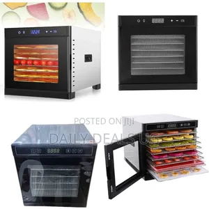 Digital Food Dehydrator With Multiple Trays