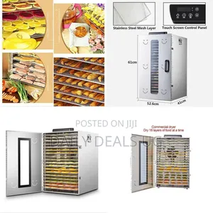 Professional Grade Stainless Steel Food Dehydrator With Multi-Layer