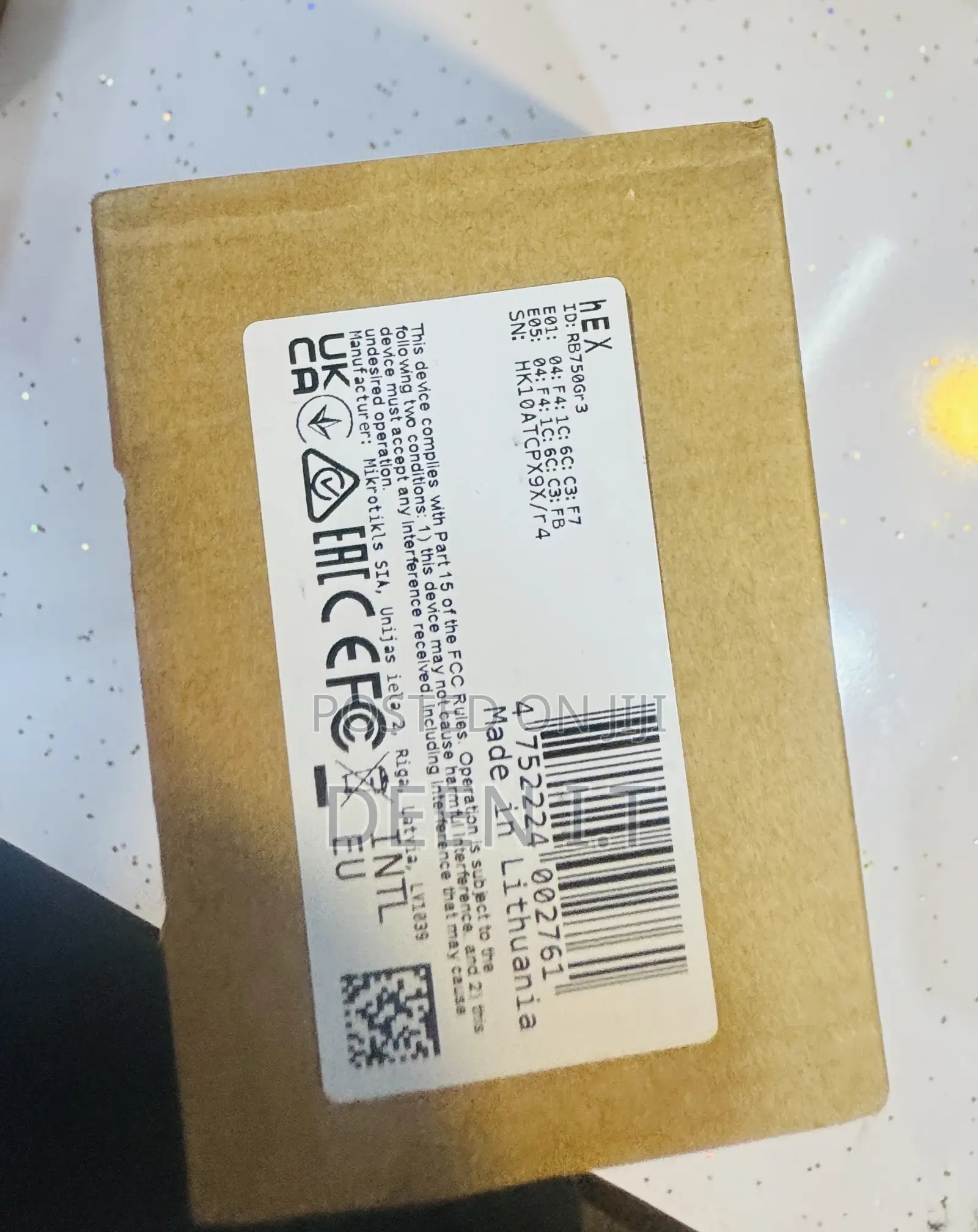 Mikrotik Hex Rb750gr3 5-Port Ethernet Gigabit Router