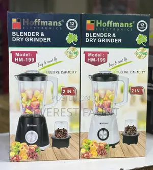 Hoffmans Blender and Dry Grinder 1.6 Liters