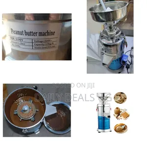 Commercial Stainless Steel Peanut Butter Grinder / Colloid Mill