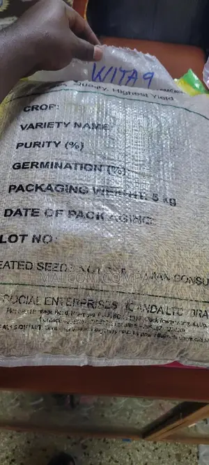 Low Land Rice Seeds - Wita 9 10kg/Acre