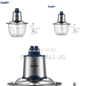 Sonifer High-Capacity Electric Food Chopper and Meat Grinder-Multicolo