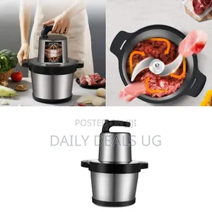 Professional Stainless Steel Electric Food Chopper and Meat Grinder