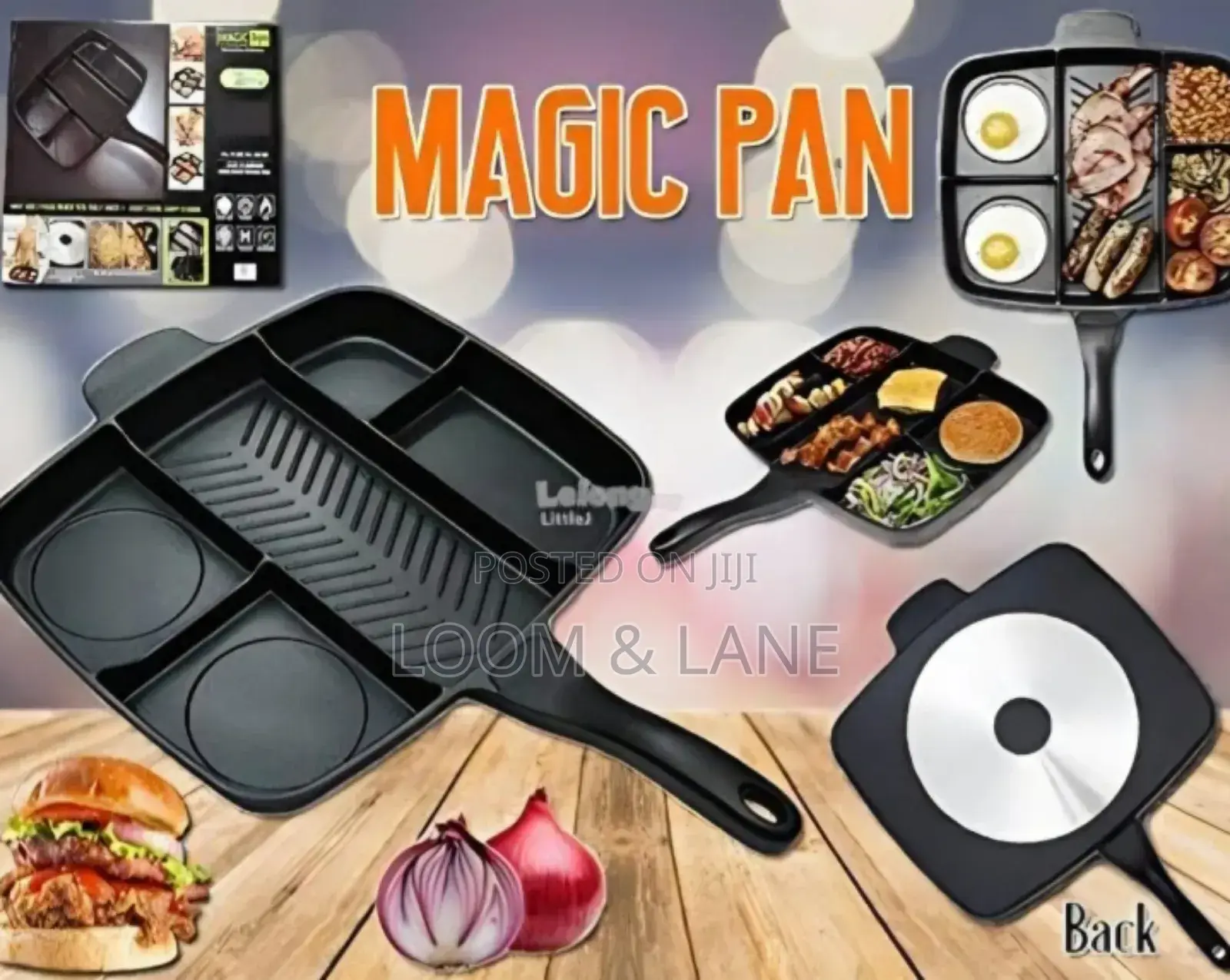 5 Compartment Breakfast Frying Pan