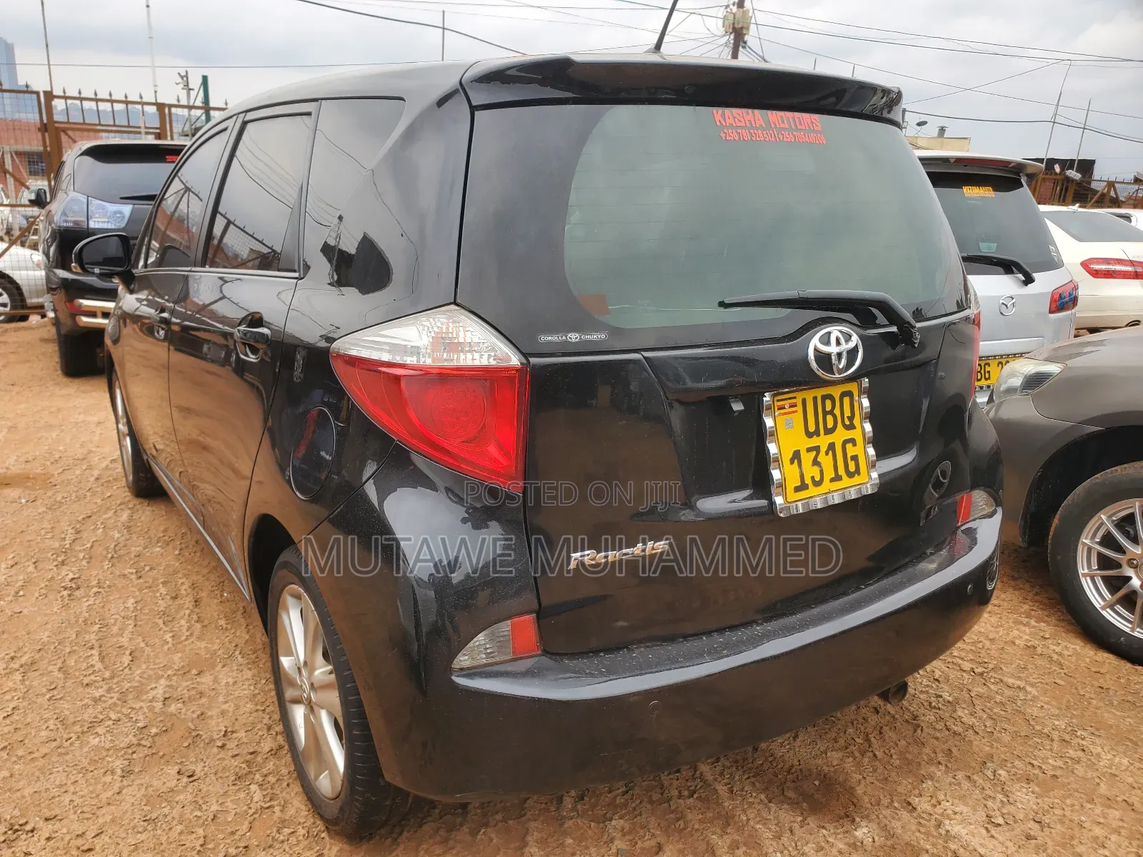 Toyota Ractis 2015 Black
