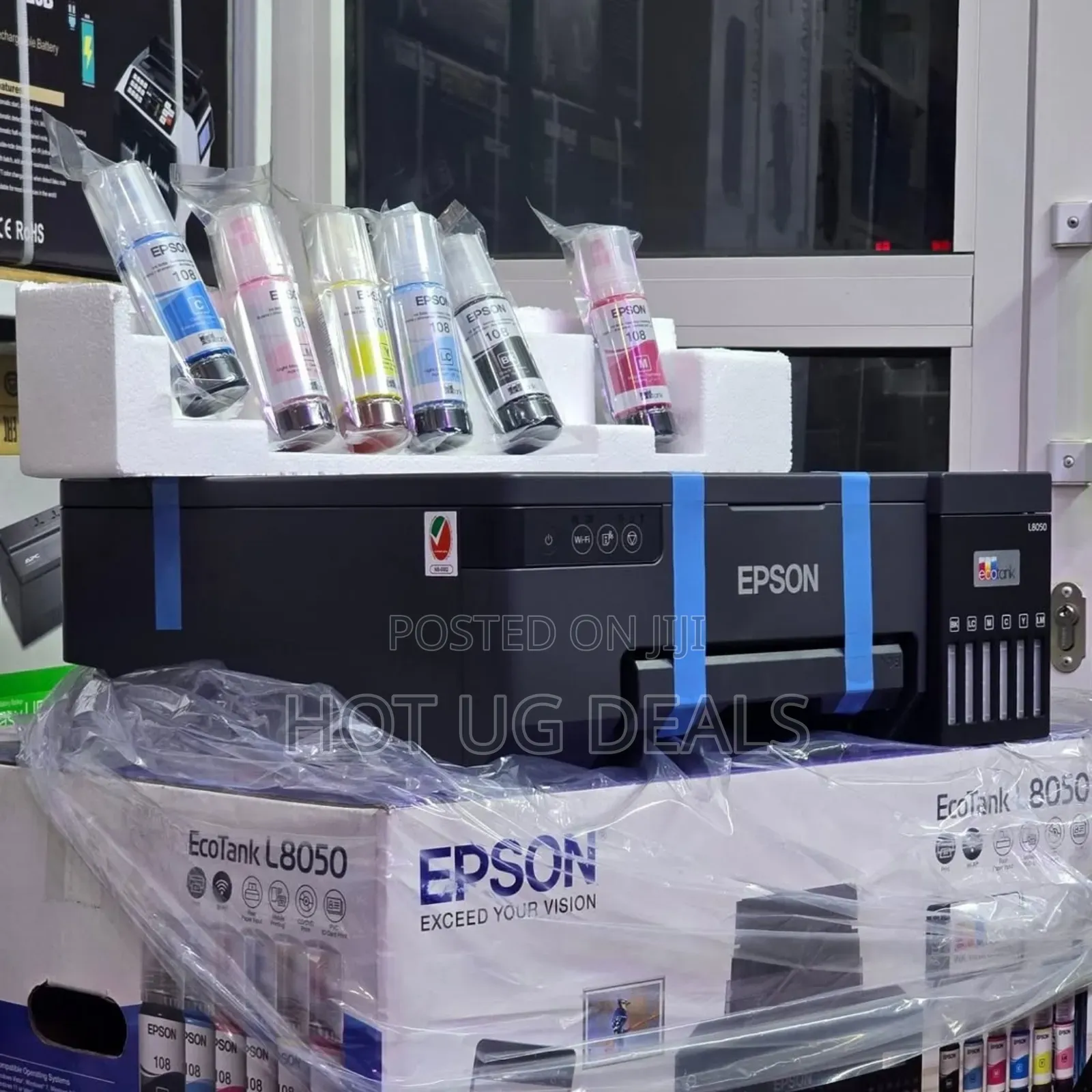 Epson Printers Ecotank L8050 Wi-fi Wireless Printer