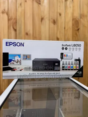 Epson Ecotank L8050 Ink Tank Wireless ( Photo & Id Card Printer )