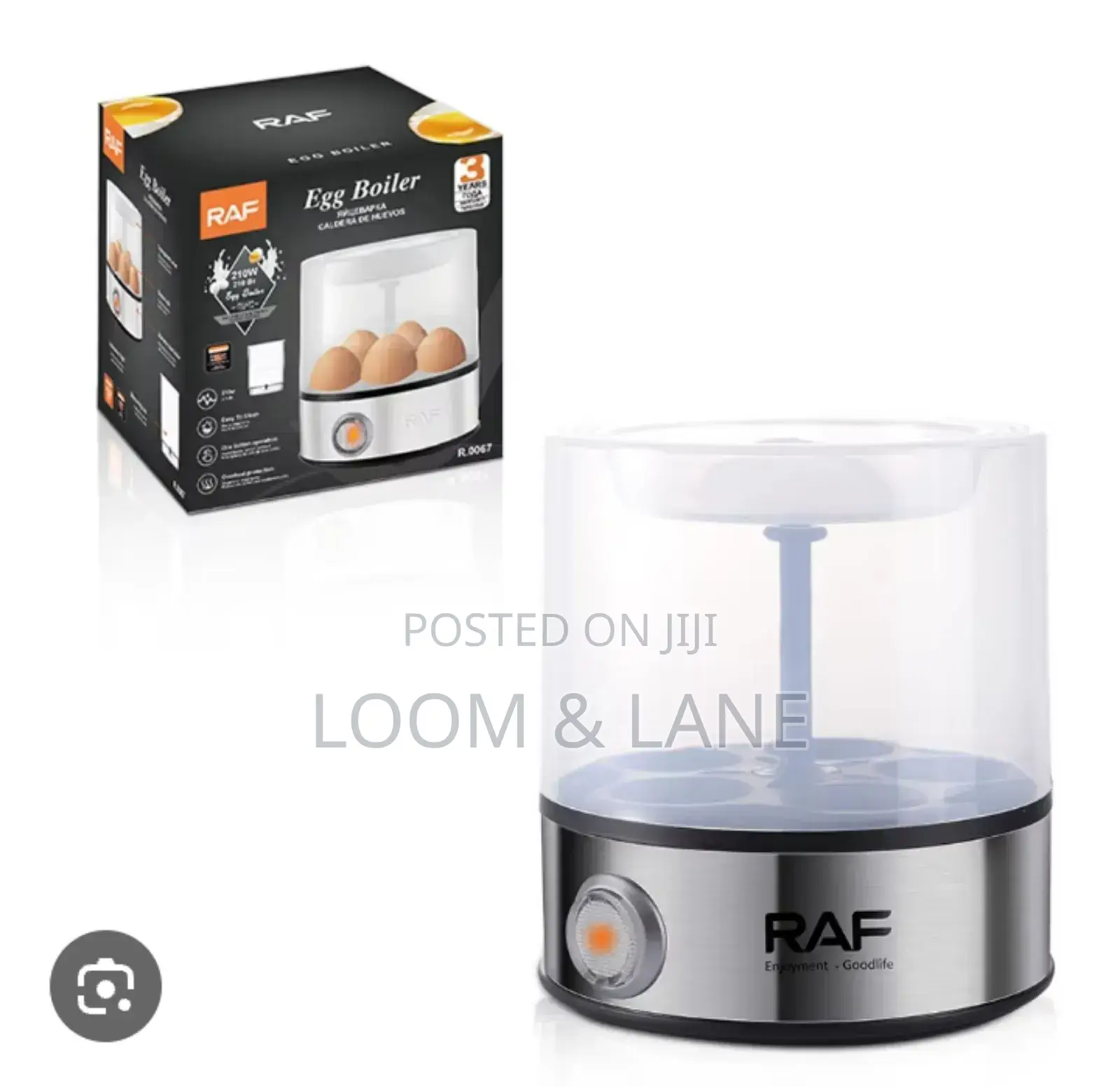 Raf R.0067 Electric Egg Boiler