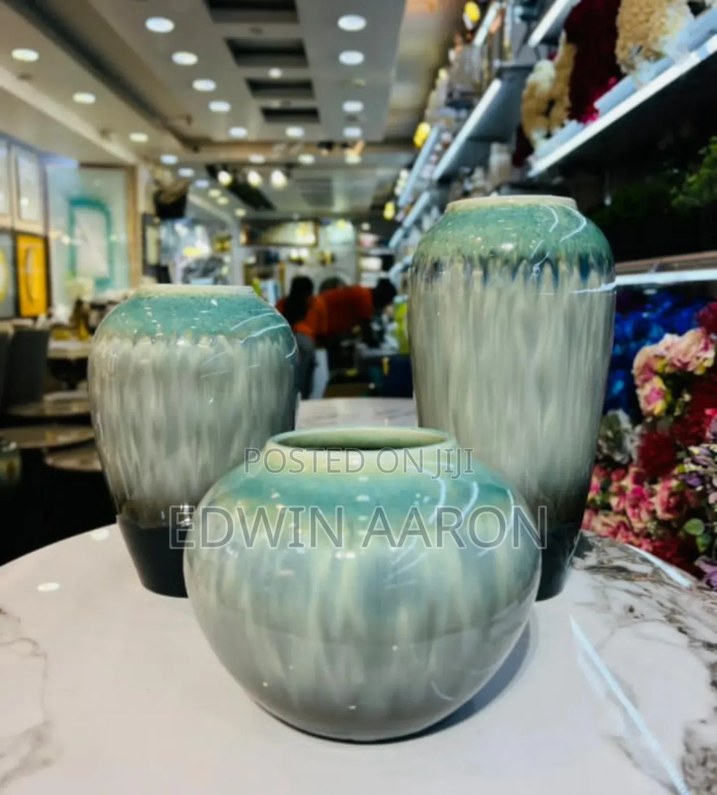 3pcs Ceramic Vases