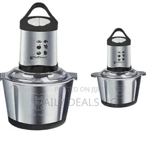 Hoffmans Professional Stainless Steel Electric Food Chopper and Meat