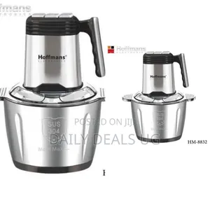 Hoffmans Professional Multi-Function Food Chopper and Meat Grinder